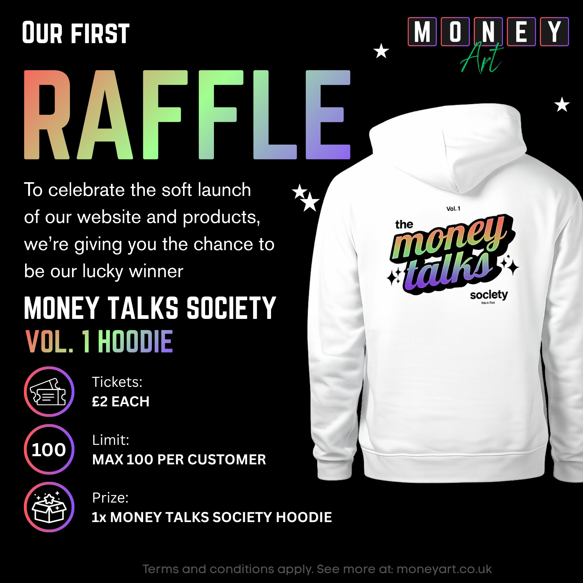 Raffle #1: MONEY TALKS - Image 1